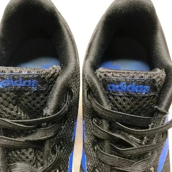 Adidas Lite Racer Sneakers Black & Blue Size  9 - Picture 9 of 13